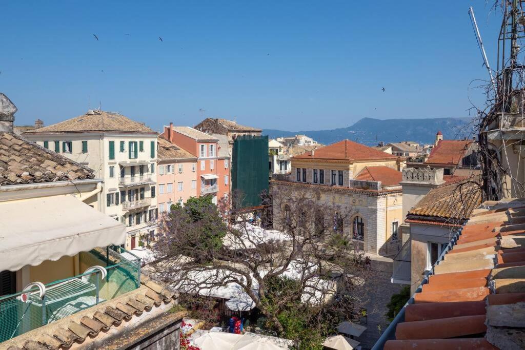 Апартаменты Old Town Corfu Romantic Studio Manto Nymfes Экстерьер фото